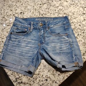 American Eagle Super Super Stretch Jean Shorts